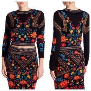 Romeo and Juliet crop top sweater